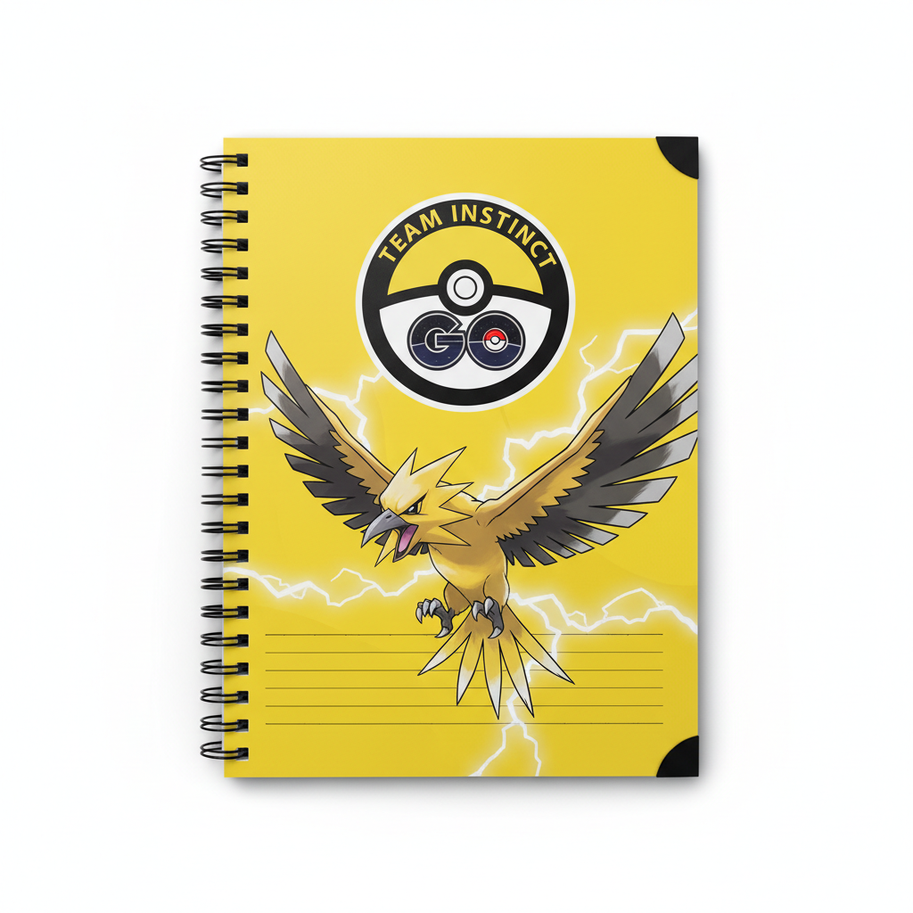 Team Instinct Notebook Front Cover