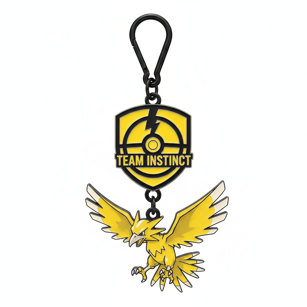 Team Instinct Keychain Front View