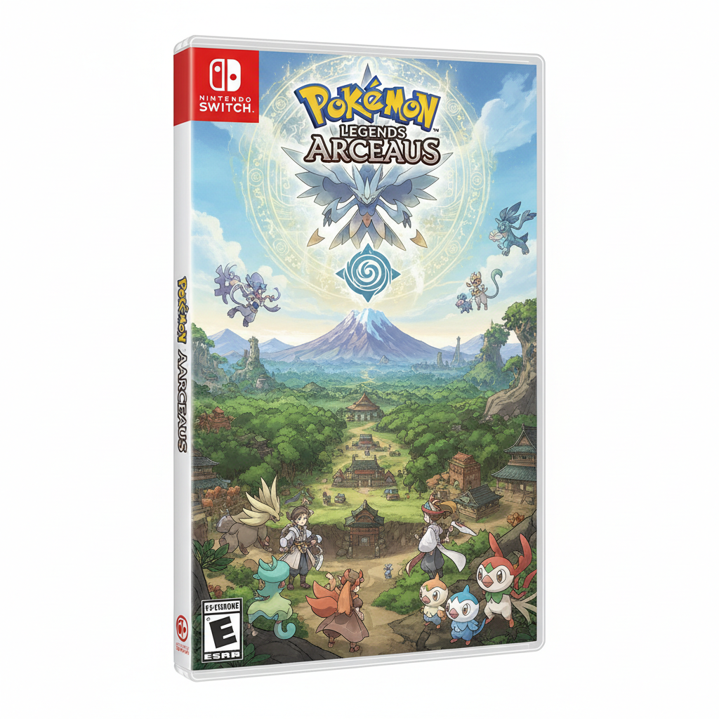 Pokemon Legends Arceus Nintendo Switch game box