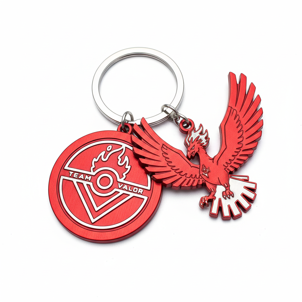 Team Valor Keychain Detail View