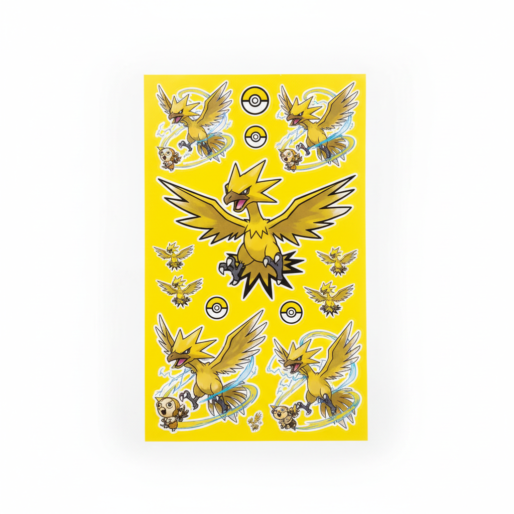 Team Instinct Sticker Pack Sheet