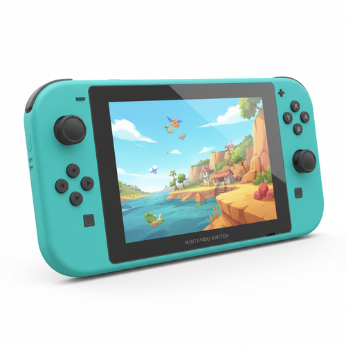 Nintendo Switch Lite Angled View