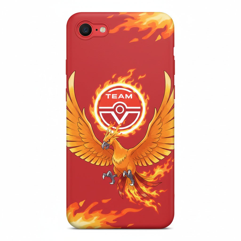 Team Valor Phone Case Front View