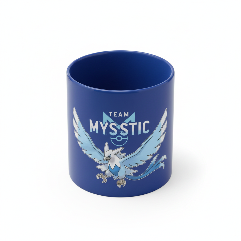 Team Mystic Mug Top View