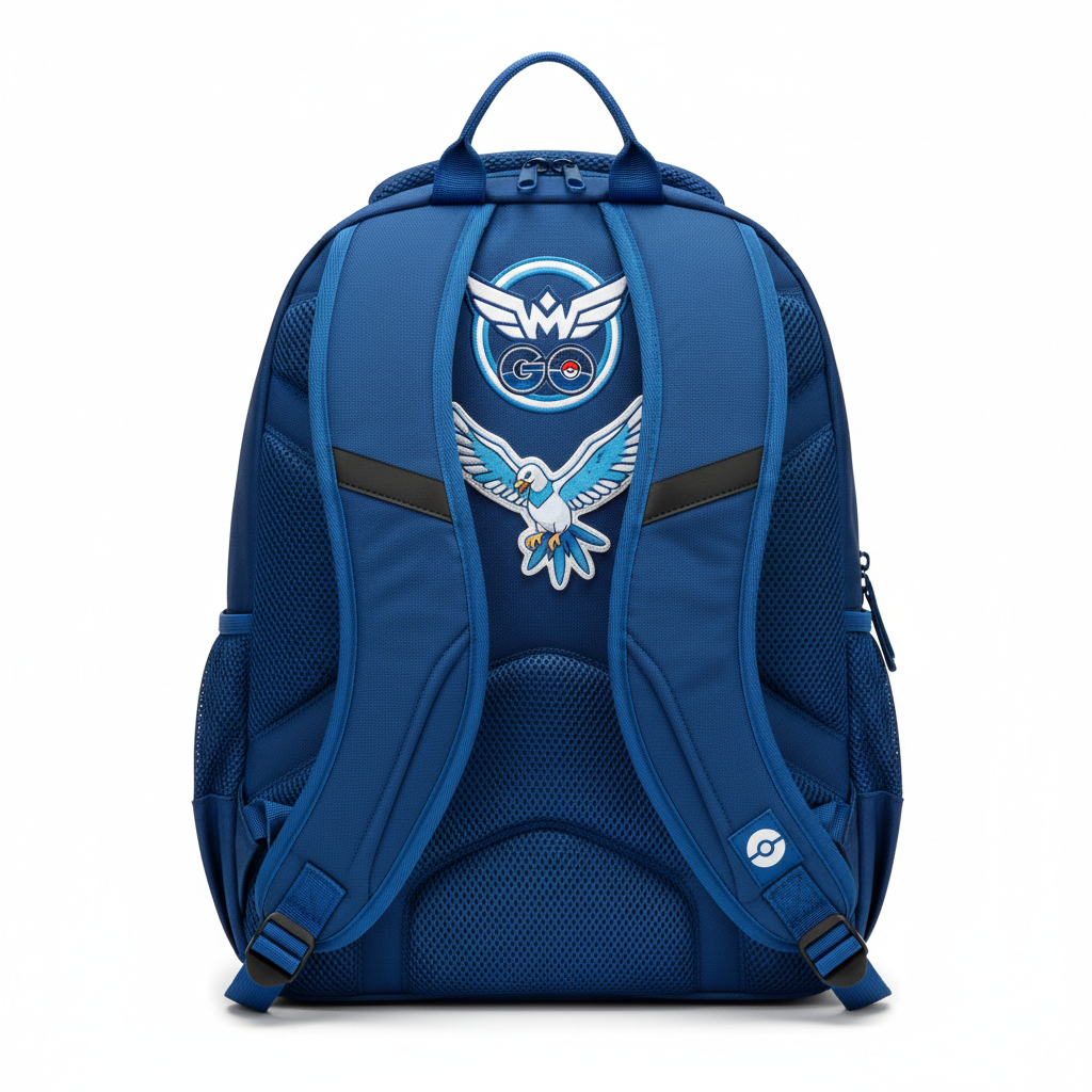 Team Mystic Backpack Back View