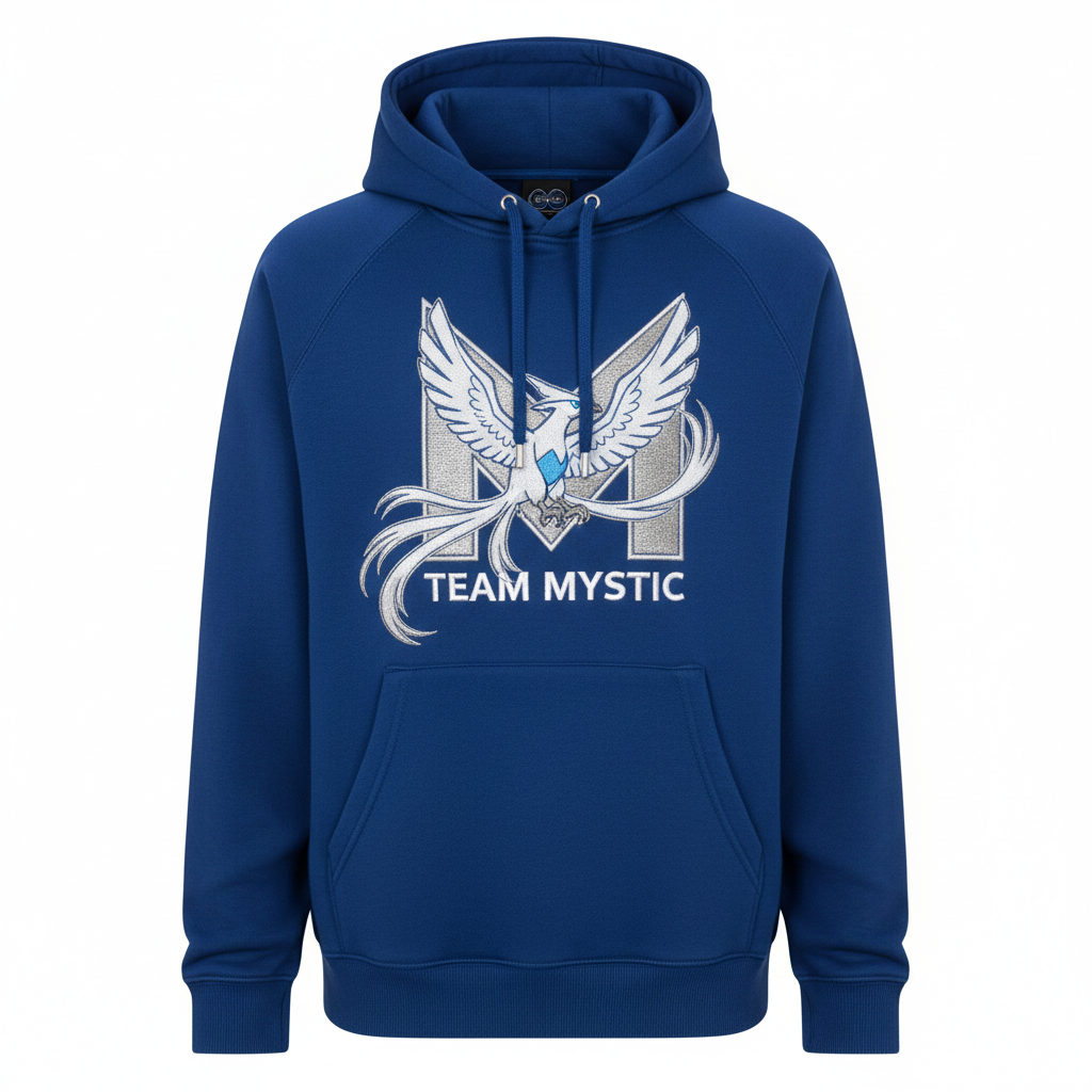 Team Mystic Hoodie Front View