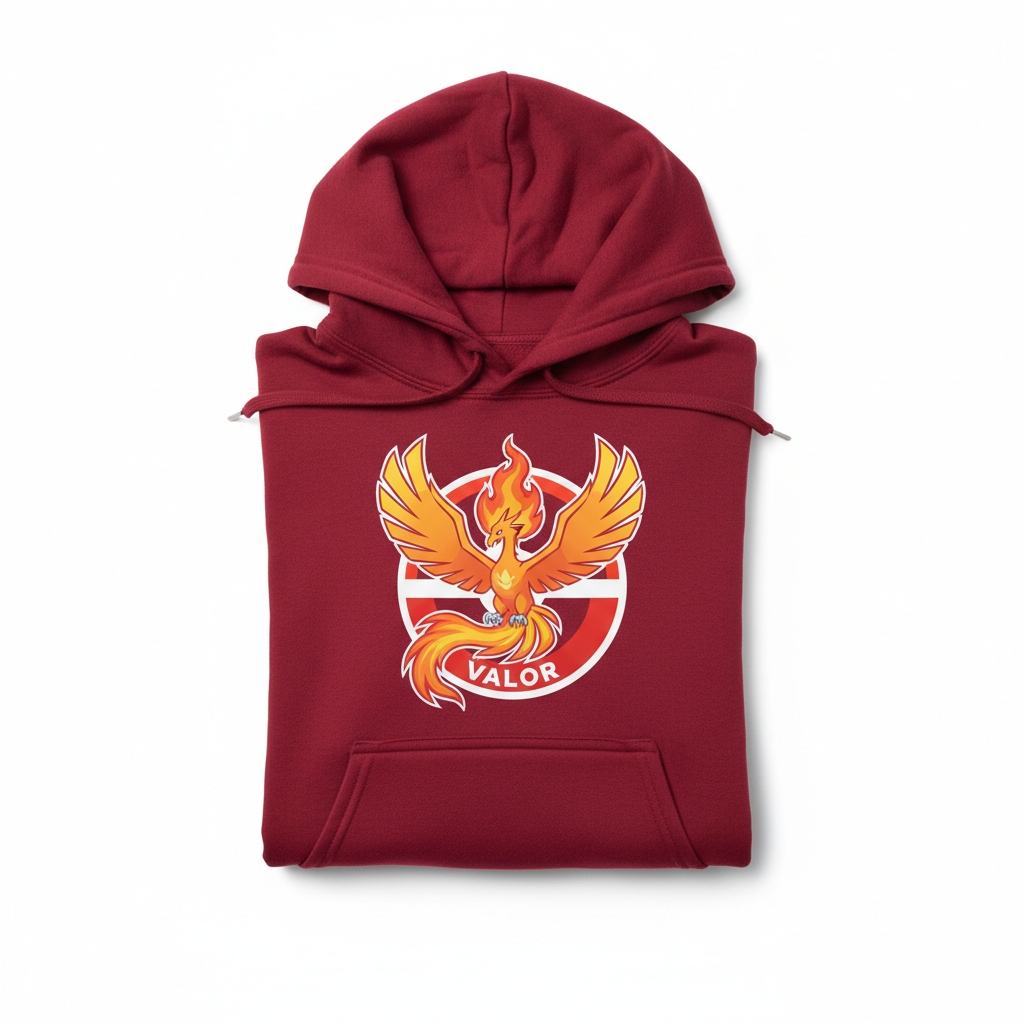 Team Valor Hoodie Front View