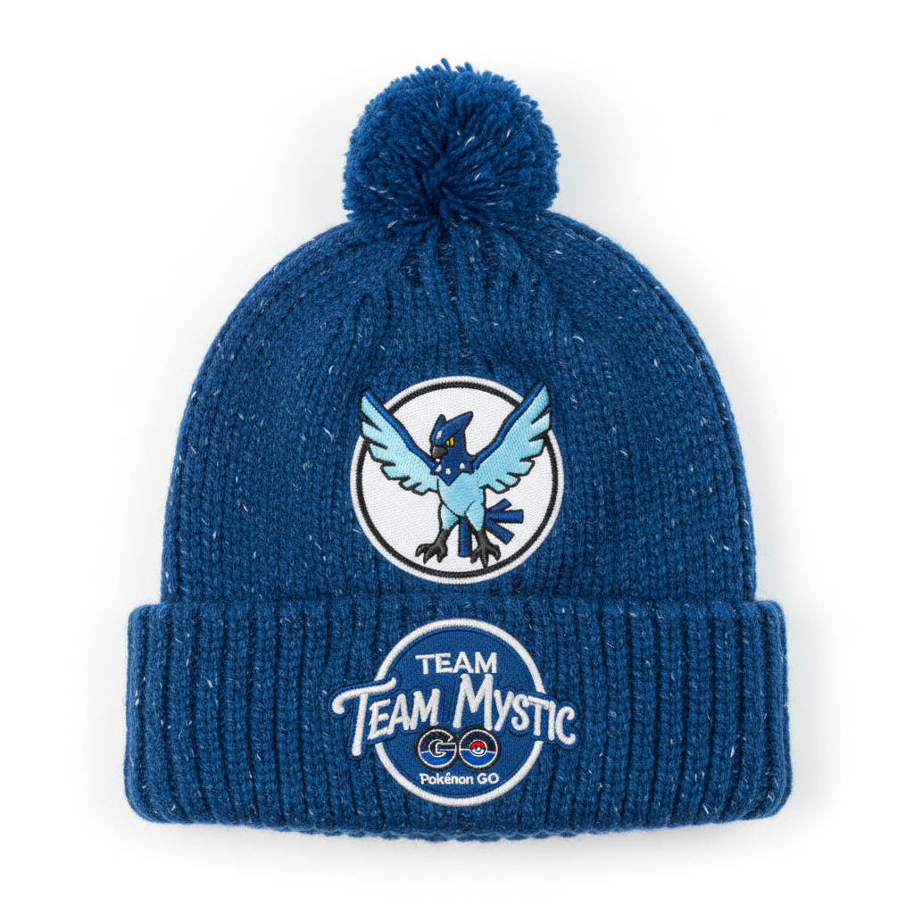 Team Mystic Beanie Front View