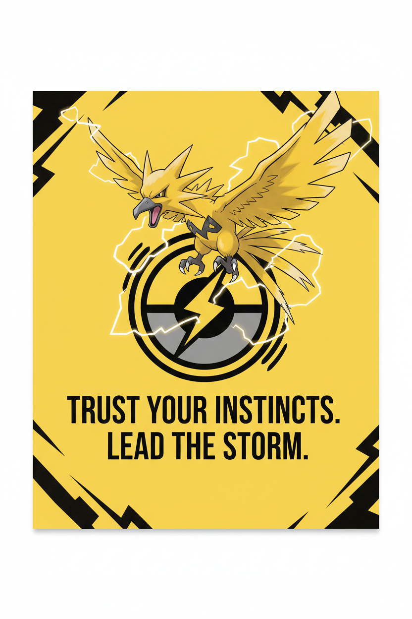 Team Instinct Poster Full View