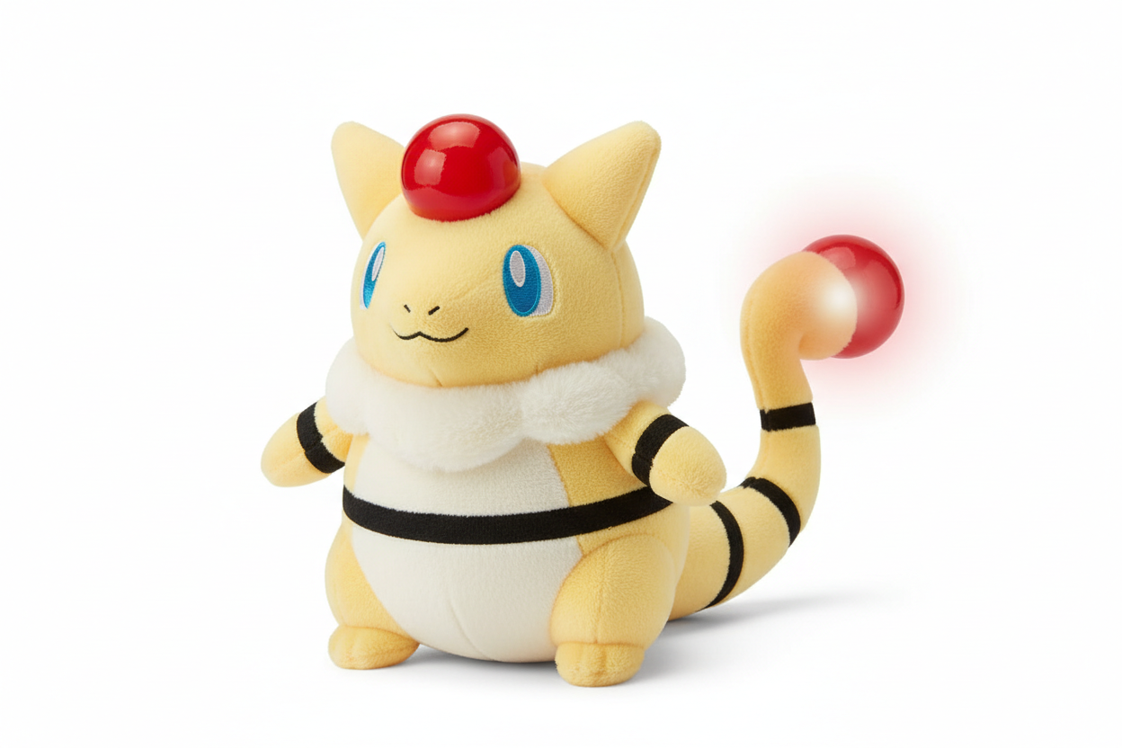 pokemon amphardos plush toy