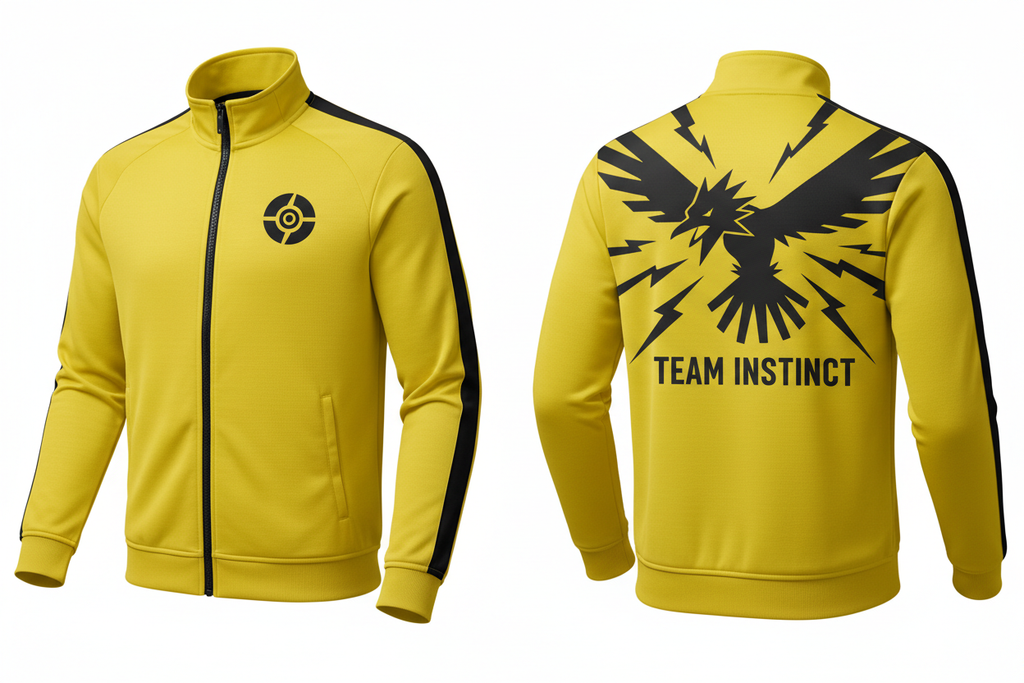 Pokemon Instinct Jacket front and back