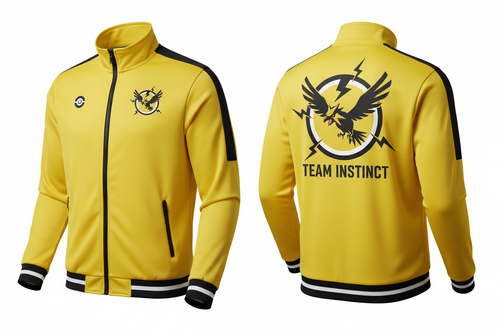 Pokemon Instinct Jacket front and back