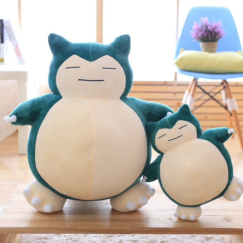 Peluche Snorlax, ours mignon, grande taille, jouets en peluche, oreiller doux, cadeaux pour enfants, cadeau d'anniversaire pour enfants