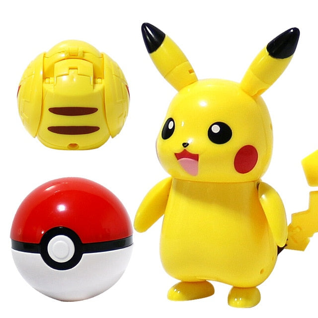 Pokemon toys set Pocket Monster Pikachu Action Figure Pokemon Game Poke Ball Model Charmander Anime Figure Collect Toy Kids Gift