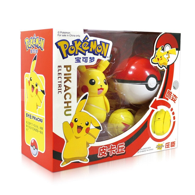 Pokemon toys set Pocket Monster Pikachu Action Figure Pokemon Game Poke Ball Model Charmander Anime Figure Collect Toy Kids Gift