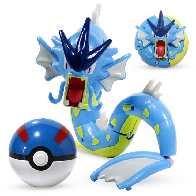 Pokemon toys set Pocket Monster Pikachu Action Figure Pokemon Game Poke Ball Model Charmander Anime Figure Collect Toy Kids Gift