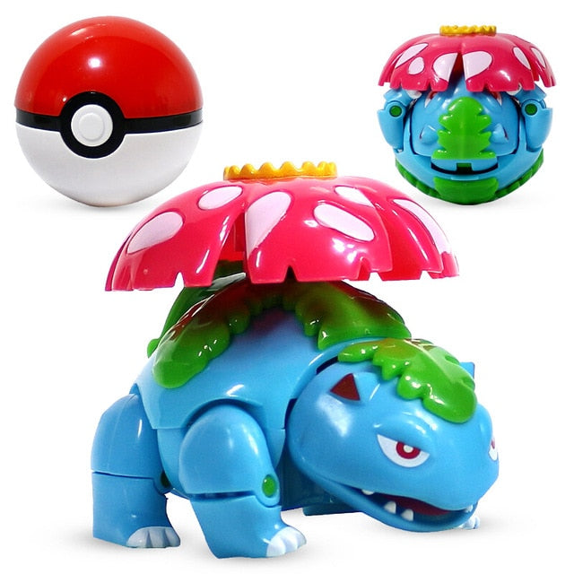 Pokemon toys set Pocket Monster Pikachu Action Figure Pokemon Game Poke Ball Model Charmander Anime Figure Collect Toy Kids Gift
