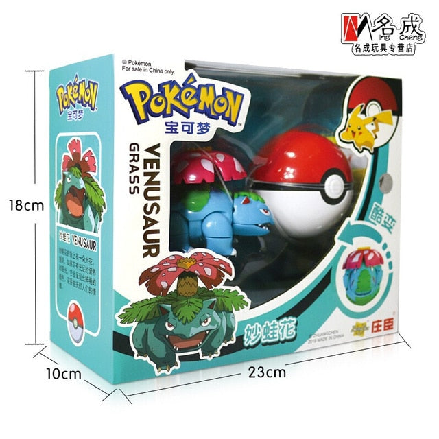 Pokemon toys set Pocket Monster Pikachu Action Figure Pokemon Game Poke Ball Model Charmander Anime Figure Collect Toy Kids Gift