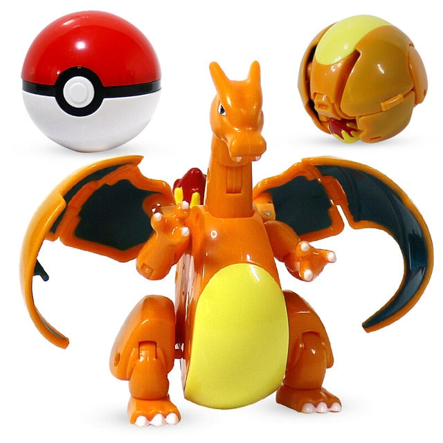 Pokemon toys set Pocket Monster Pikachu Action Figure Pokemon Game Poke Ball Model Charmander Anime Figure Collect Toy Kids Gift