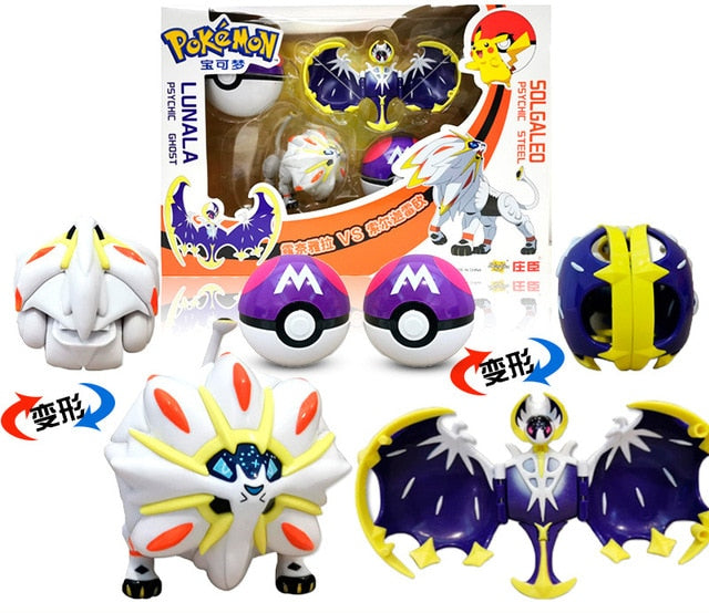 Pokemon toys set Pocket Monster Pikachu Action Figure Pokemon Game Poke Ball Model Charmander Anime Figure Collect Toy Kids Gift
