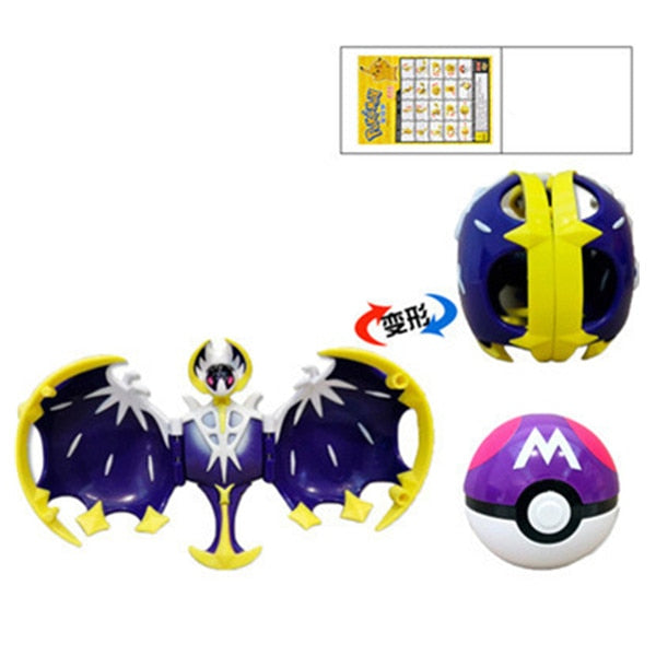 Pokemon toys set Pocket Monster Pikachu Action Figure Pokemon Game Poke Ball Model Charmander Anime Figure Collect Toy Kids Gift
