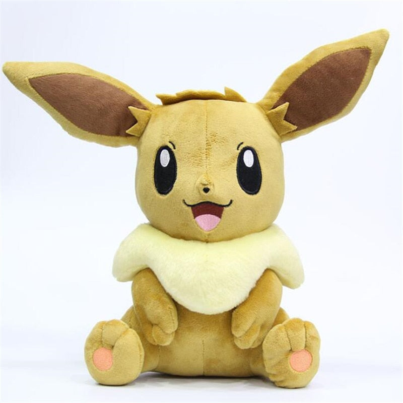 Anime Pokemon Cute Eevee Plush Toys Soft Stuffed 30cm Doll Let's Go Game Pokemon Monster Eevee Pillow Cotton Plush for Children